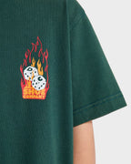 Boys 10-16 Burning Dice T-Shirt