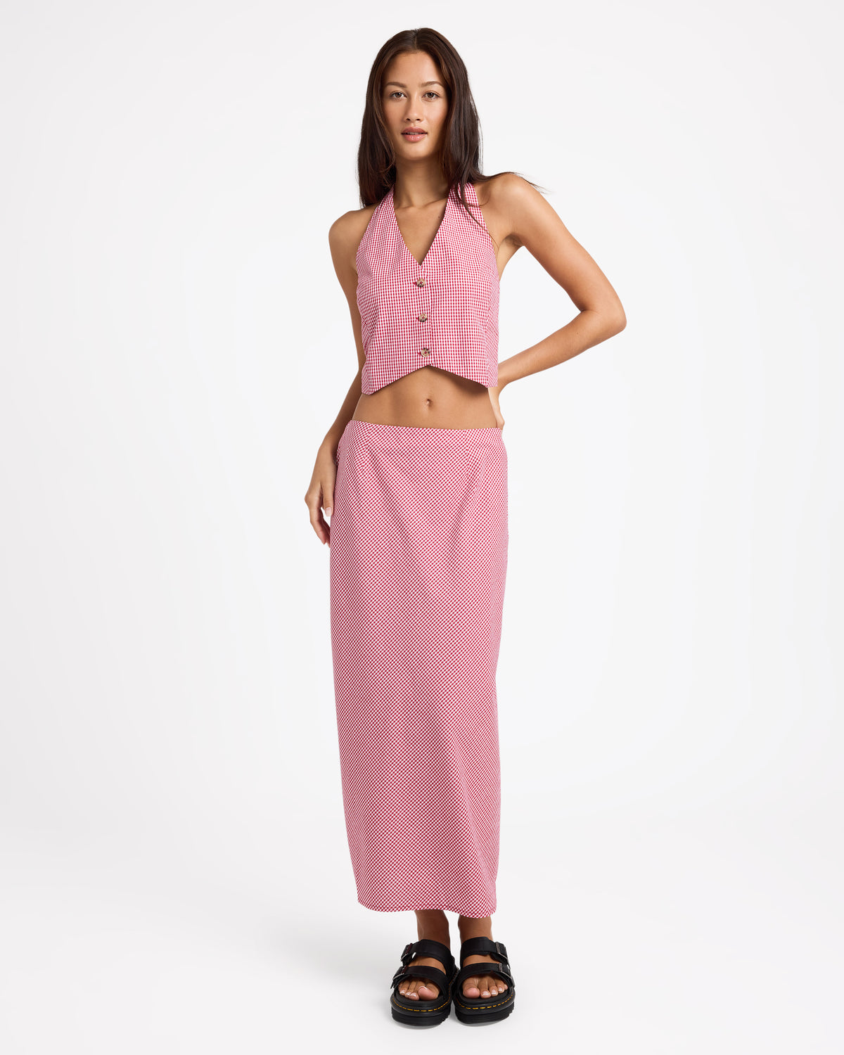 Womens Whats Ur Damage Halter Top
