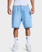 Mens Baggy Denim Carpenter Shorts