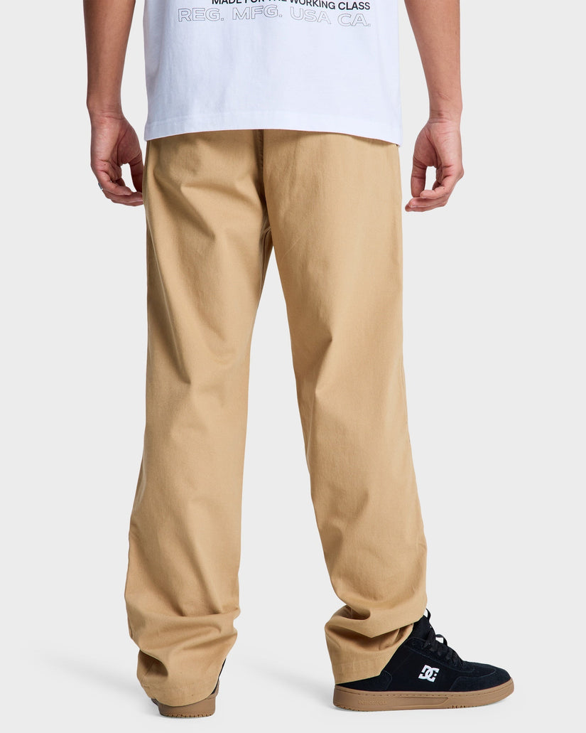 Mens Worker Relax Chino Pants