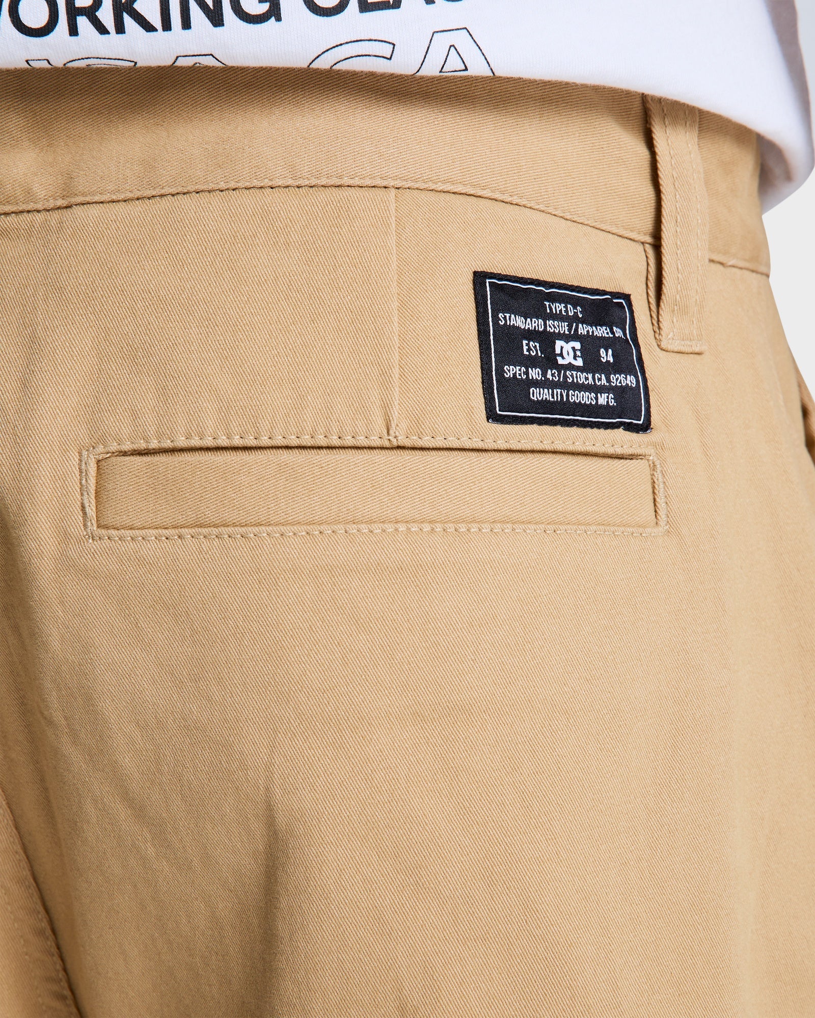 Mens Worker Relax Chino Pants