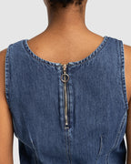 Womens Melanie Denim Mini Dress