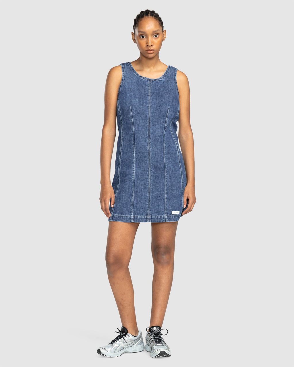 Womens Melanie Denim Mini Dress
