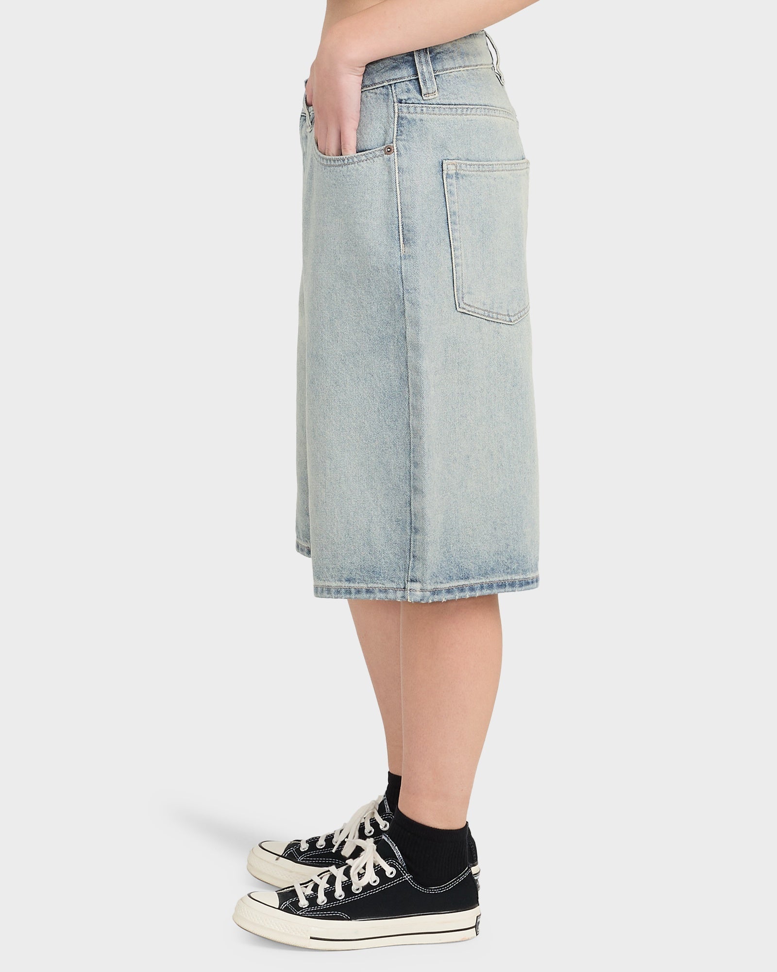 Mens 365 Wide Denim Shorts