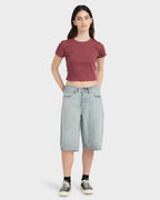 Mens 365 Wide Denim Shorts