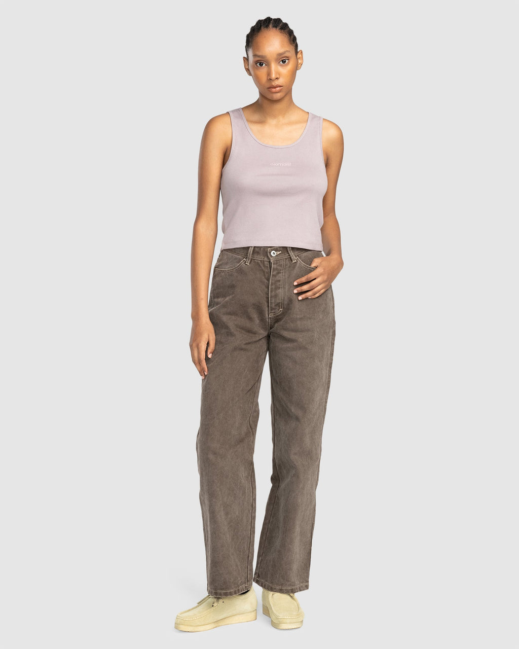 Womens Yarnhill Crop Top