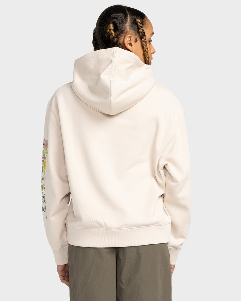 Womens Party Flower Pullover Hoodie