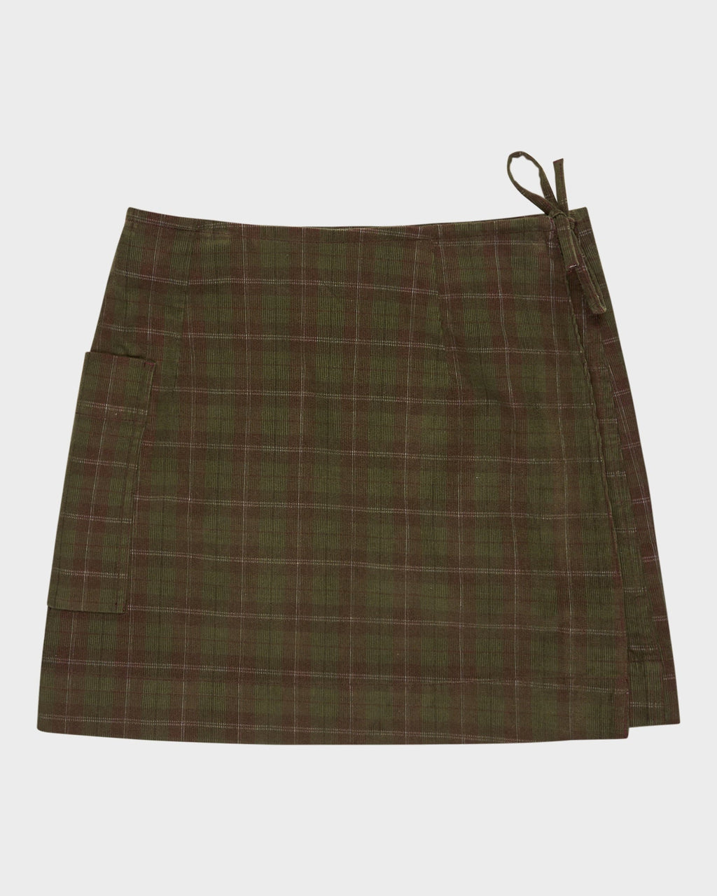 Womens Westward Cord Mini Skirt