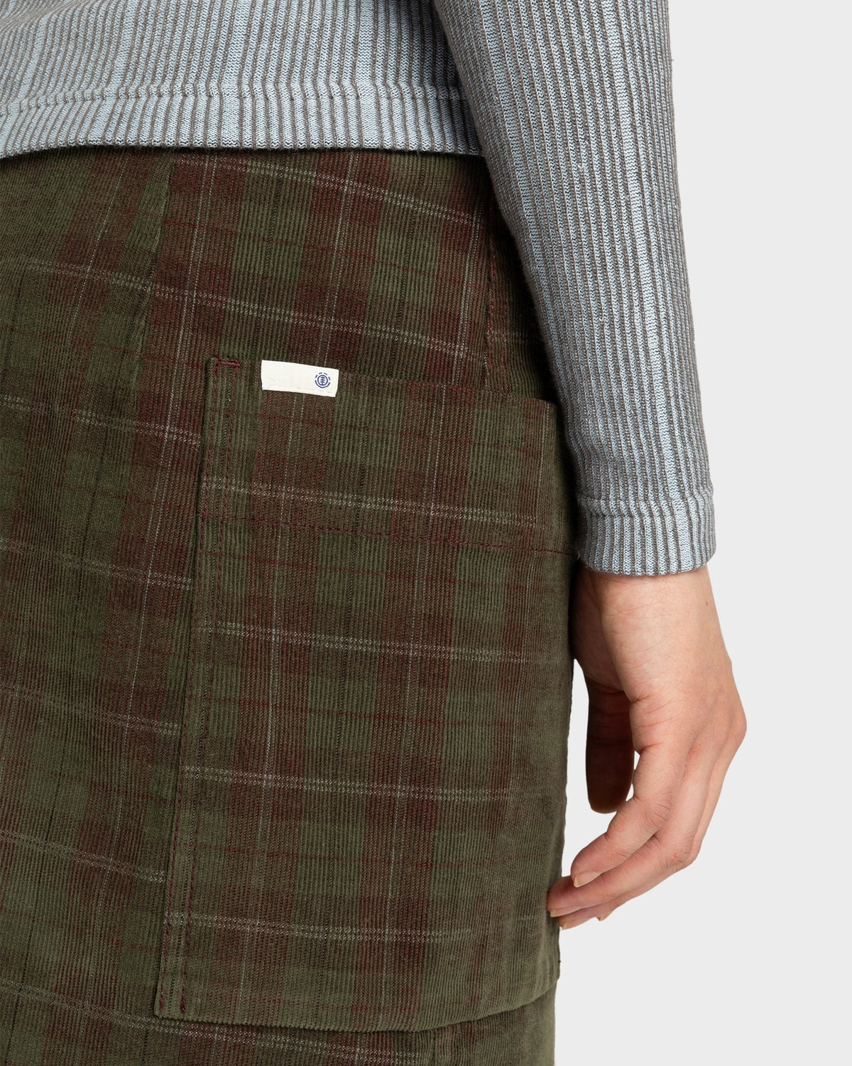 Womens Westward Cord Mini Skirt