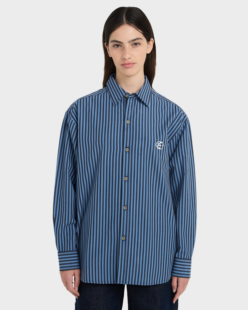 Womens Boyfriend Long Sleeve Shirt