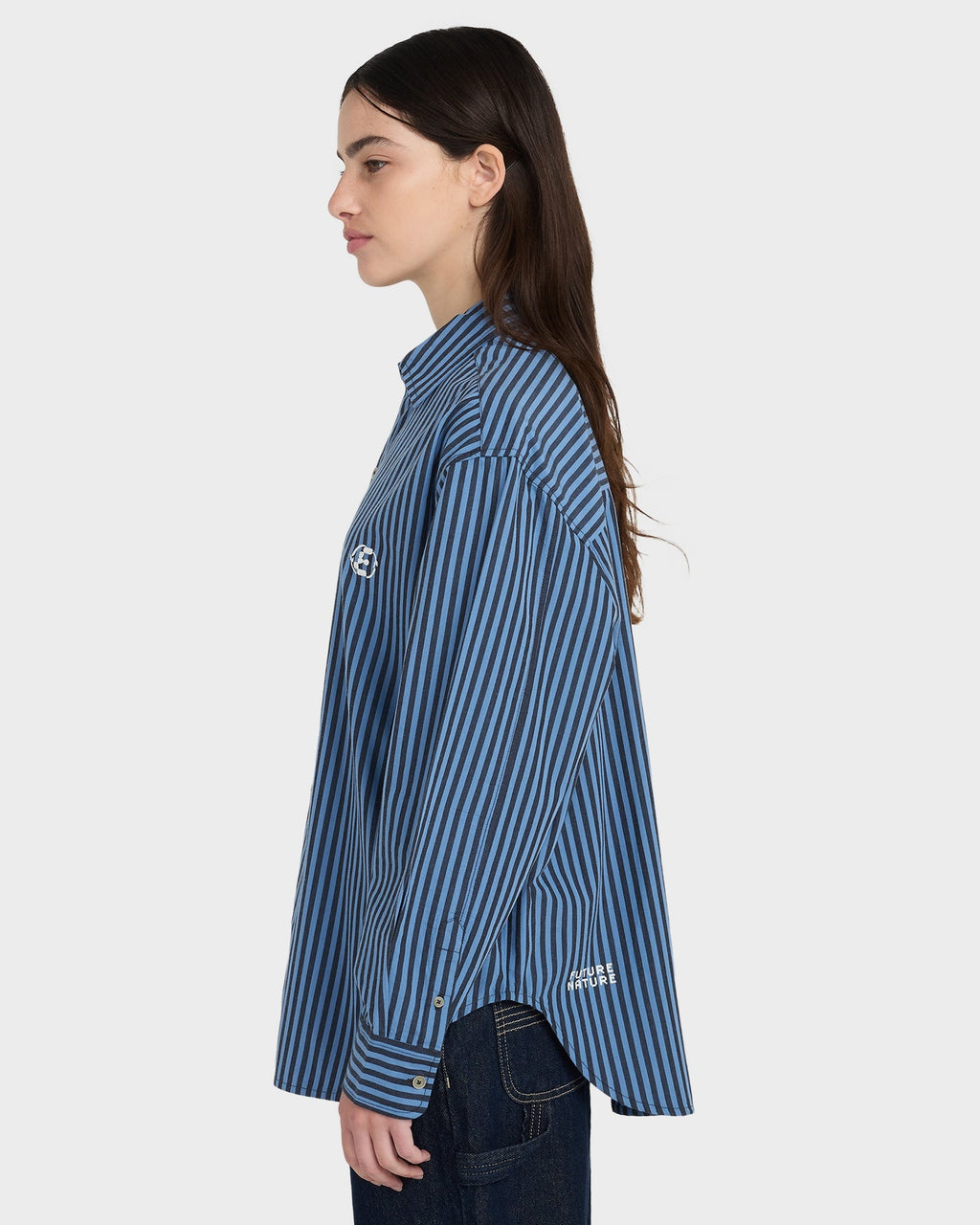 Womens Boyfriend Long Sleeve Shirt