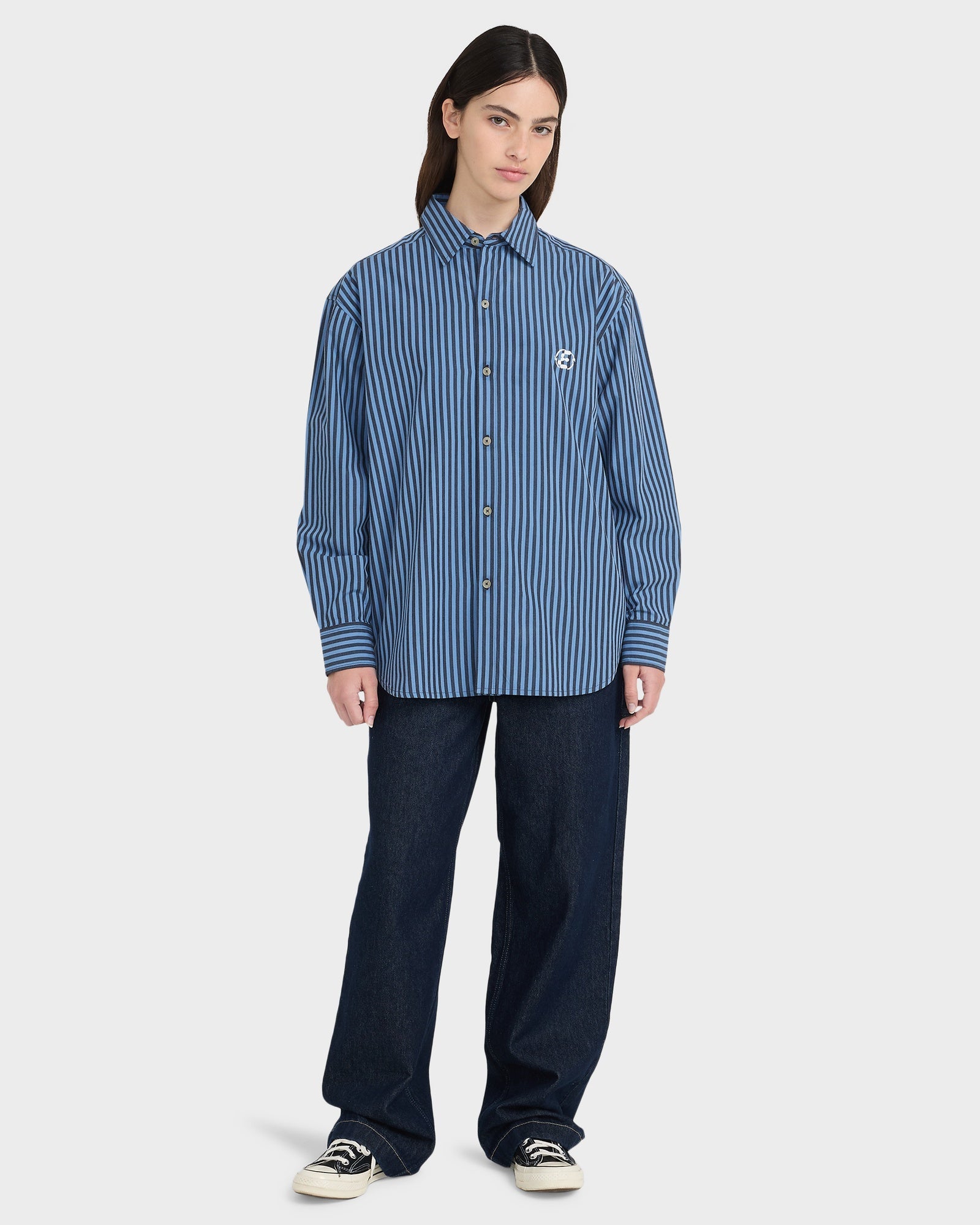 Womens Boyfriend Long Sleeve Shirt