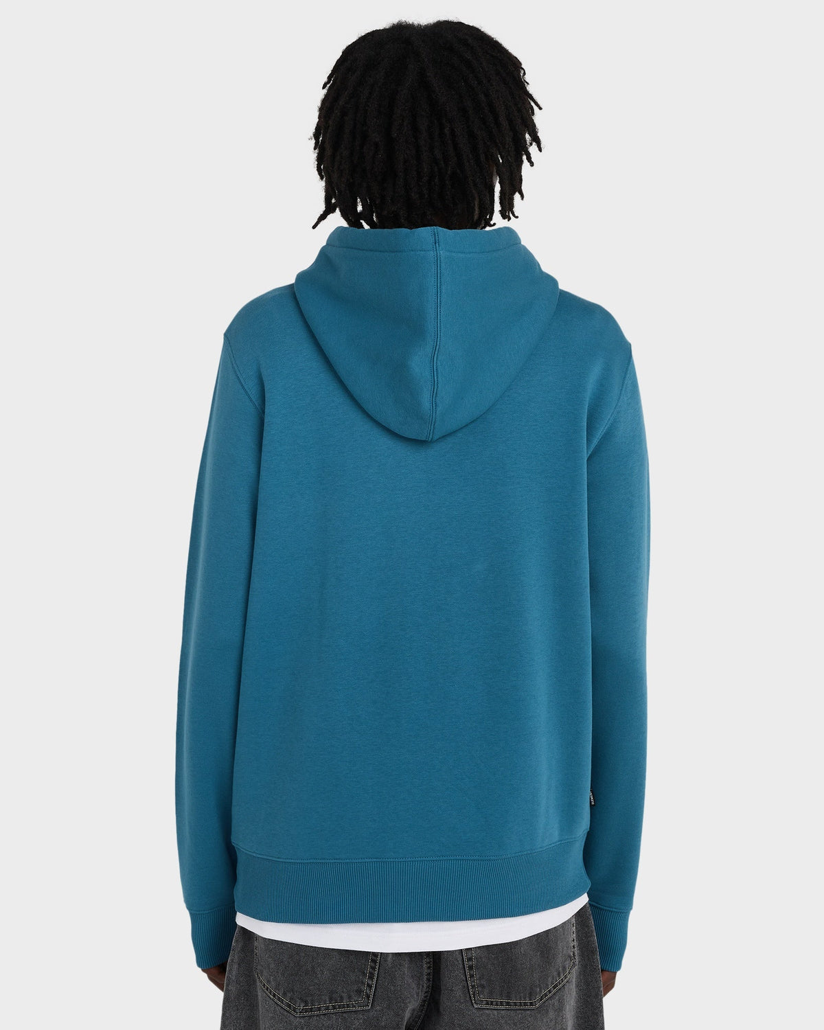 Mens Icon Embroidery Pullover Hoodie