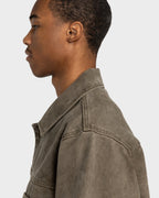 Mens Trucker Canvas Jacket