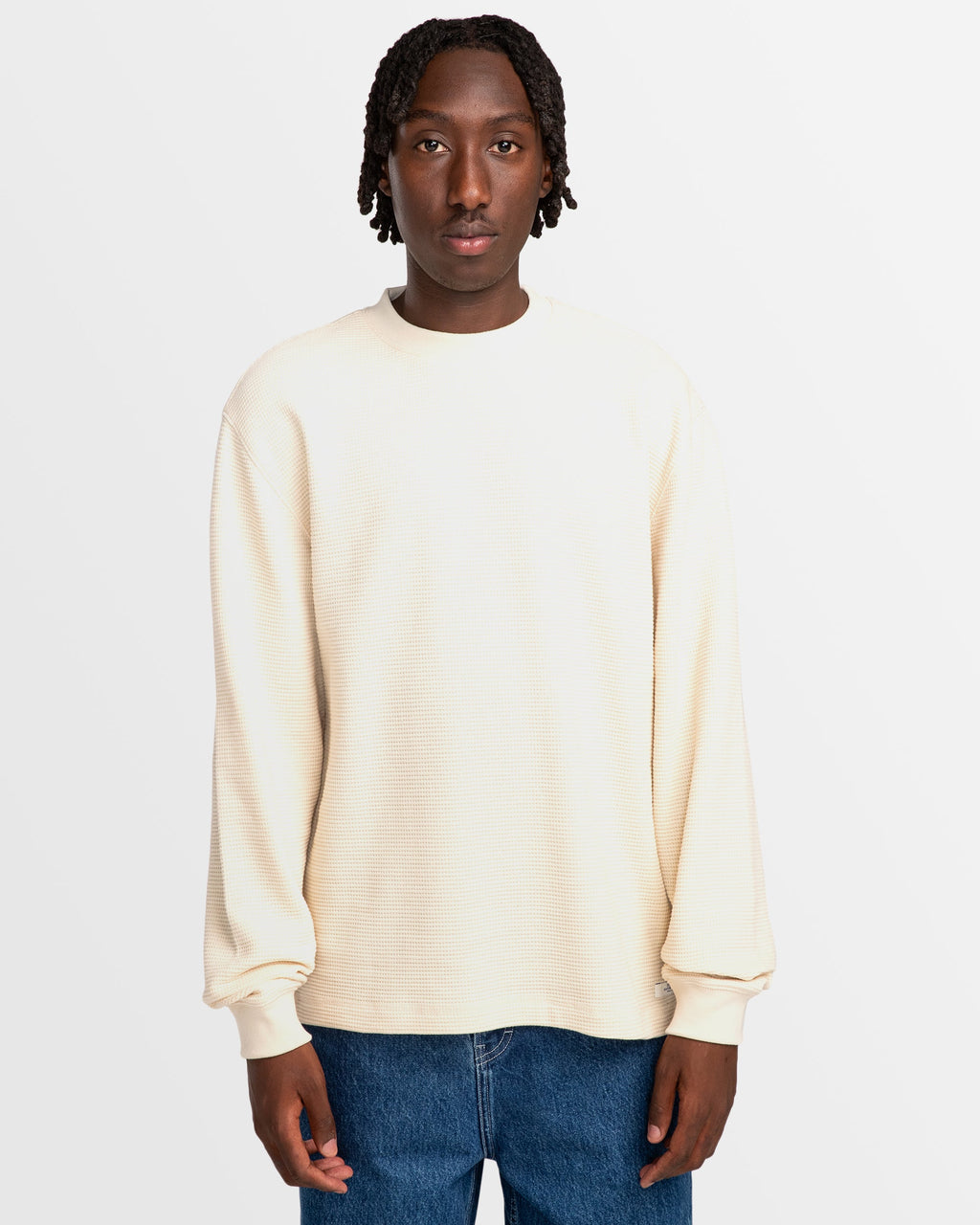 Mens Blunt Waffle Long Sleeve T-Shirt