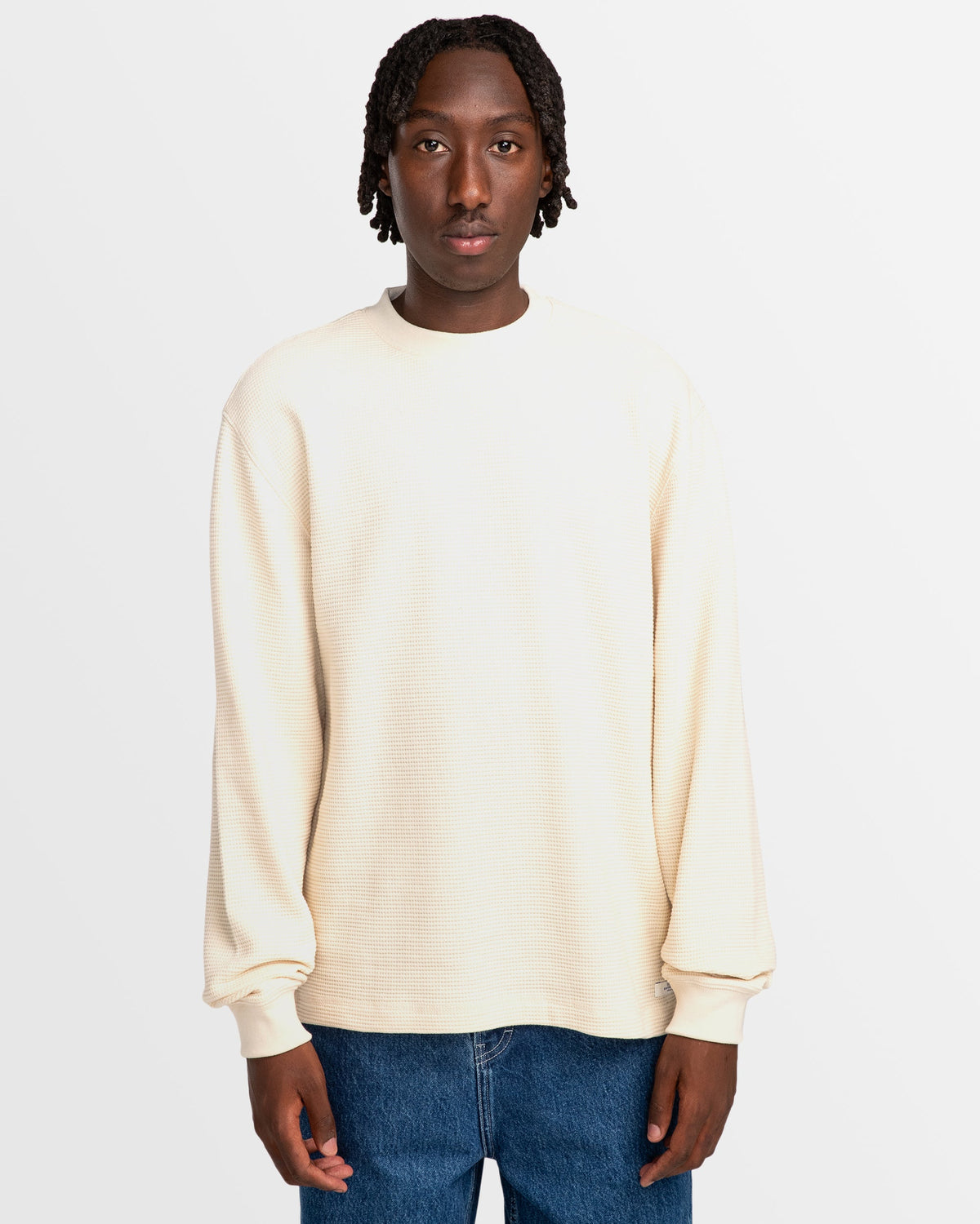 Mens Blunt Waffle Long Sleeve T-Shirt