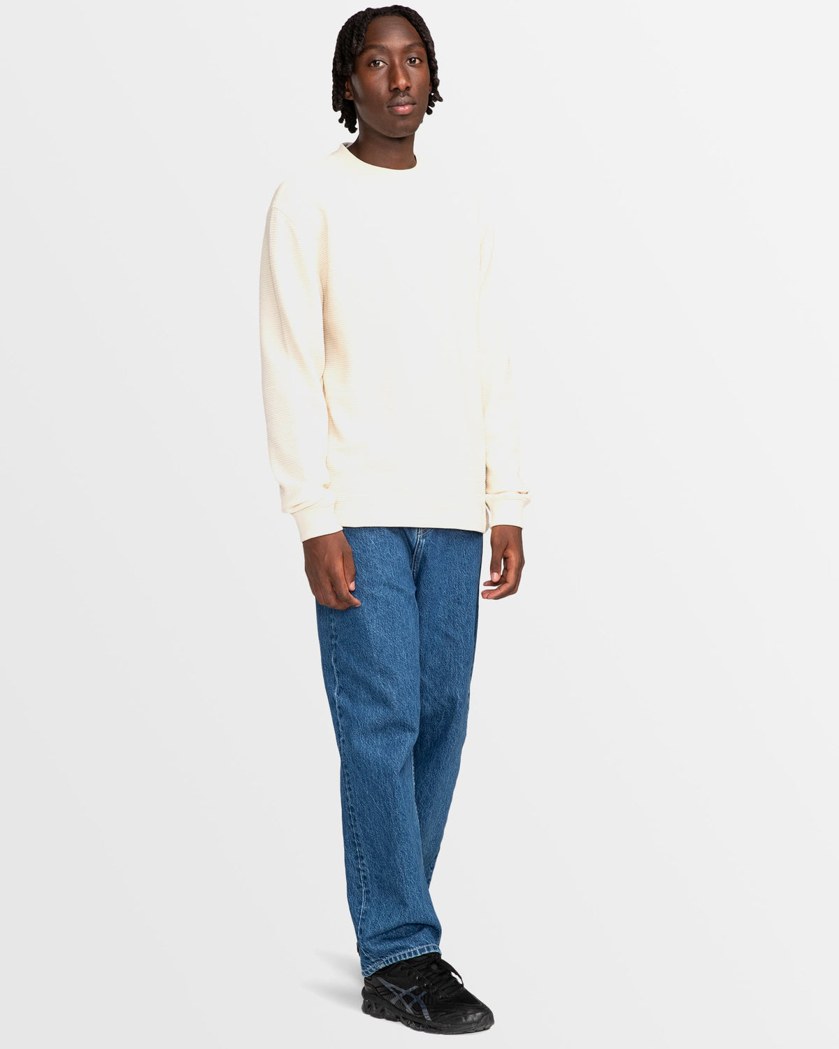 Mens Blunt Waffle Long Sleeve T-Shirt