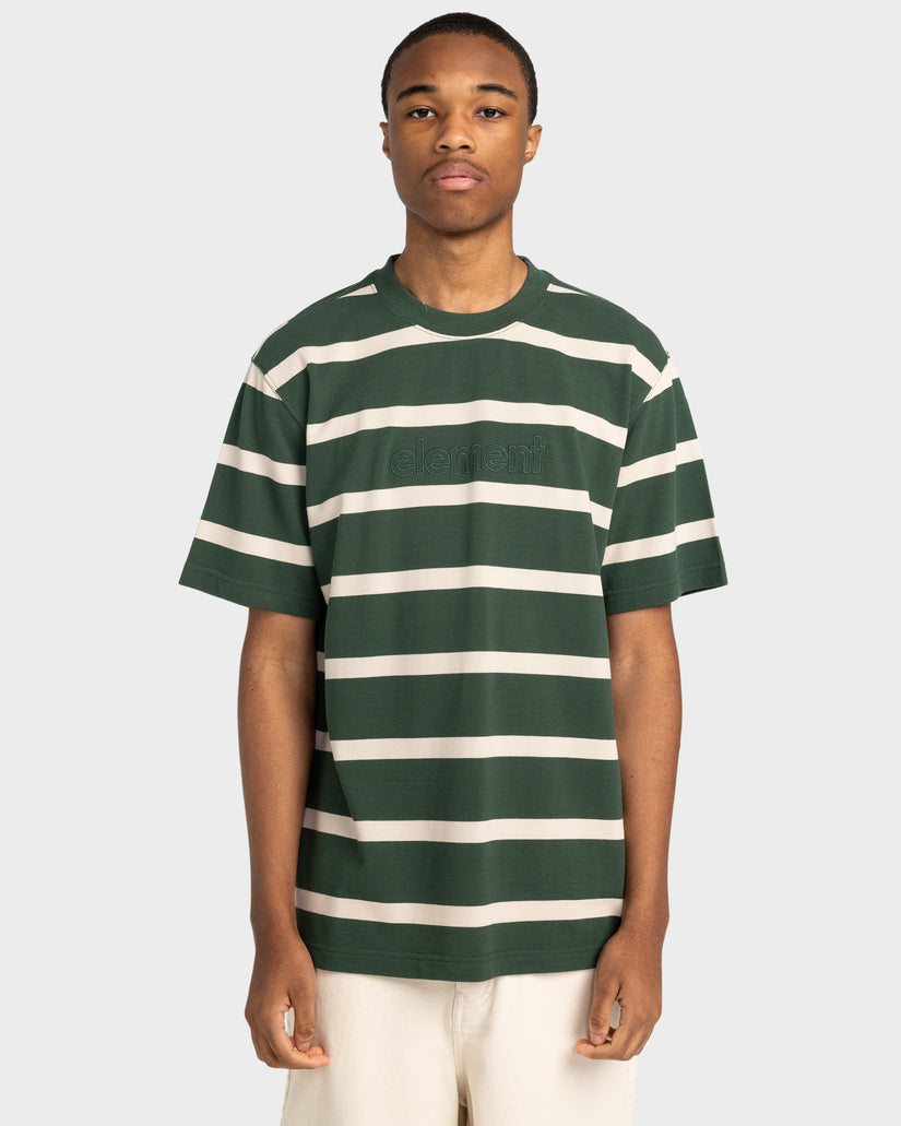 Mens Yacht Club Stripped T-Shirt