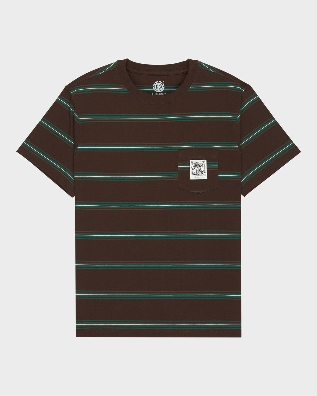 Mens Big Foot Pocket Label T-Shirt