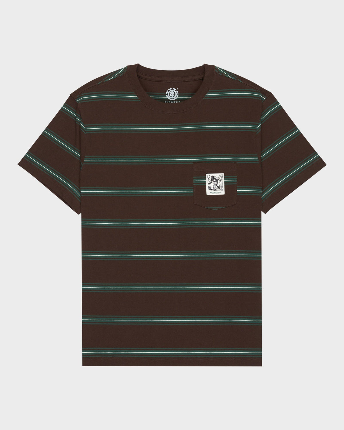 Mens Big Foot Pocket Label T-Shirt