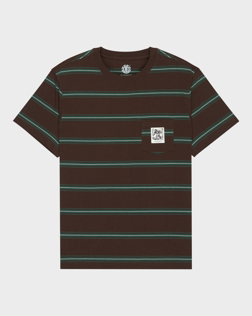 Mens Big Foot Pocket Label T-Shirt