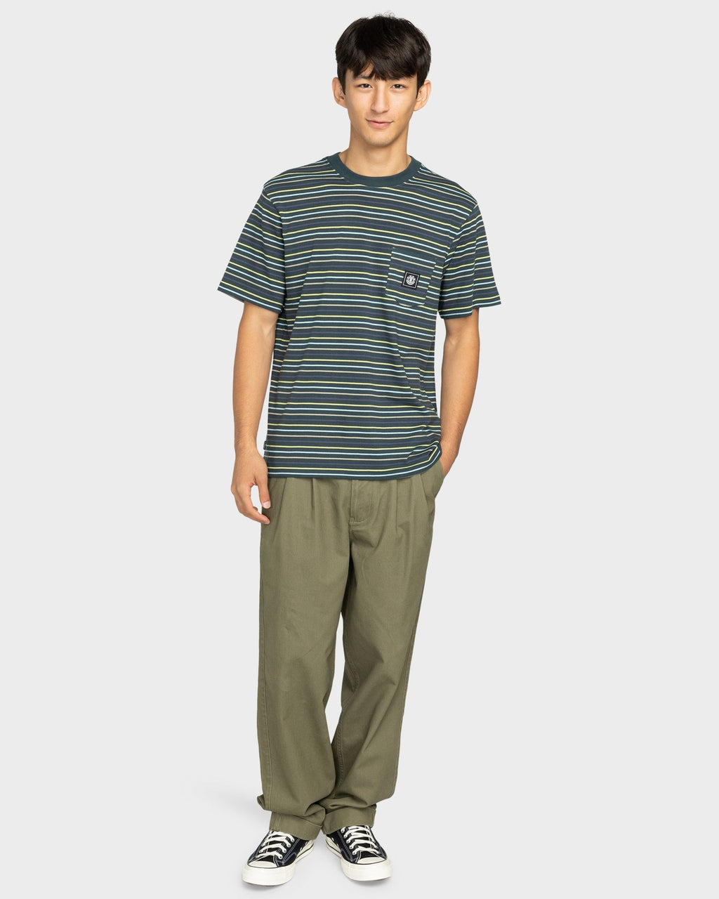 Mens Icon Label Pocket T-Shirt