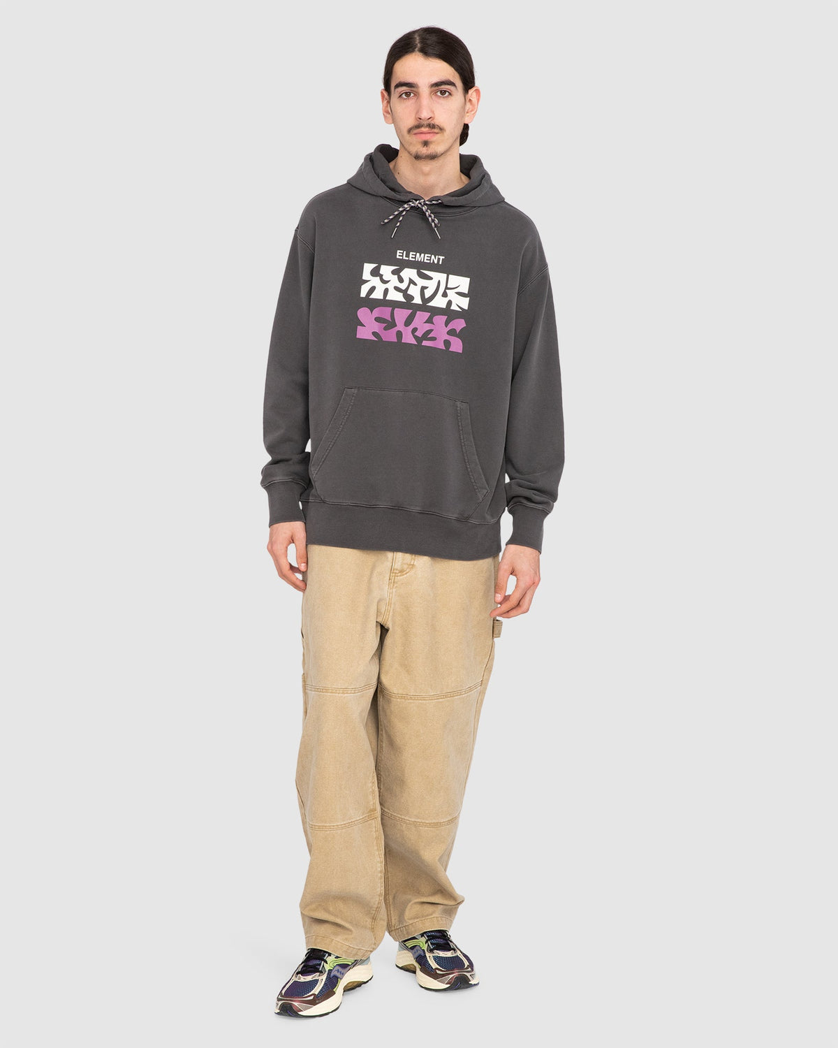 Mens Texture Hoodie