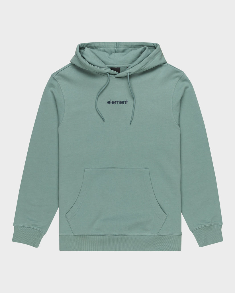 Mens Simple Logo Pullover Hoodie