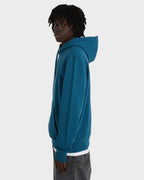 Mens Simple Logo Pullover Hoodie