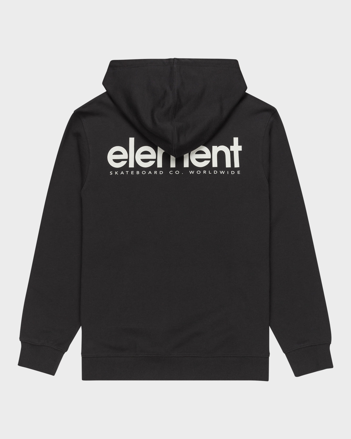 Mens Simple Logo Pullover Hoodie