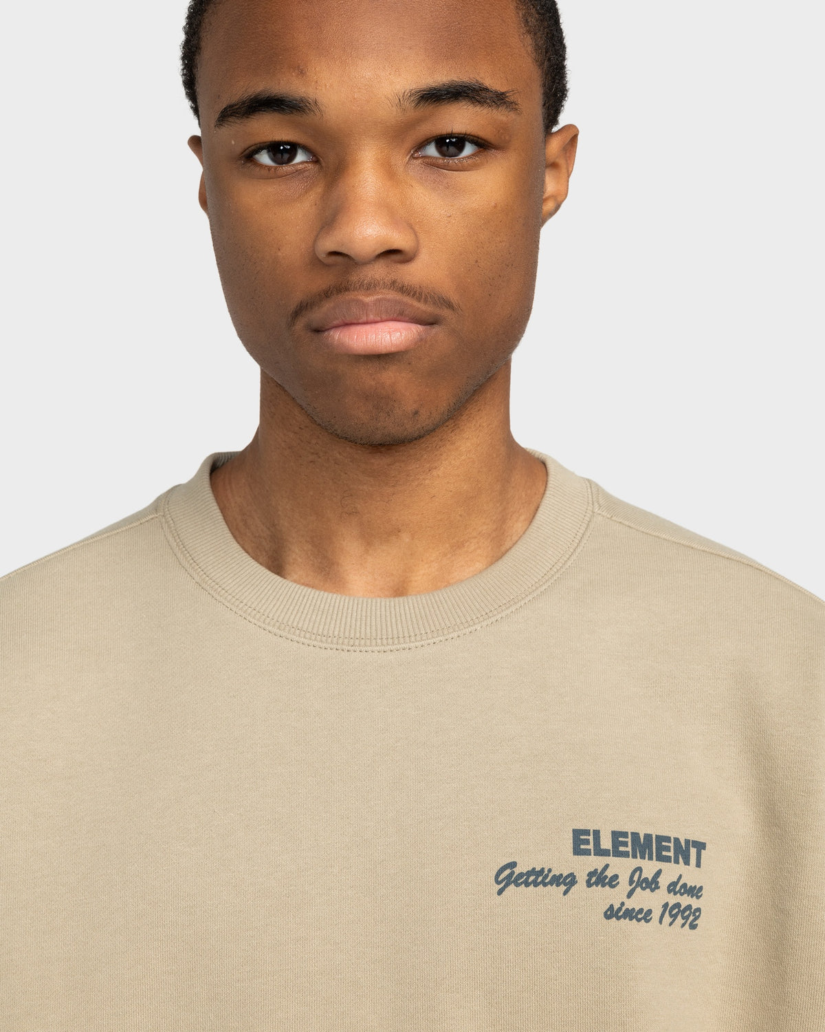 Mens Job Done Crew Neck