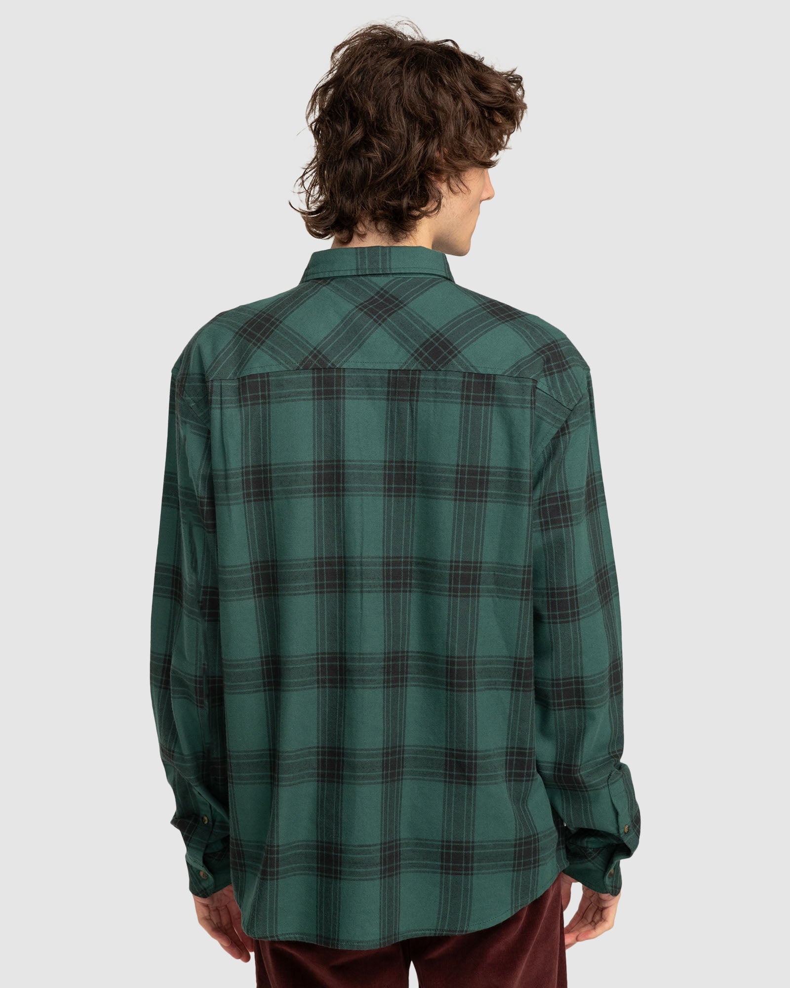 Mens Compass Flannel Shirt