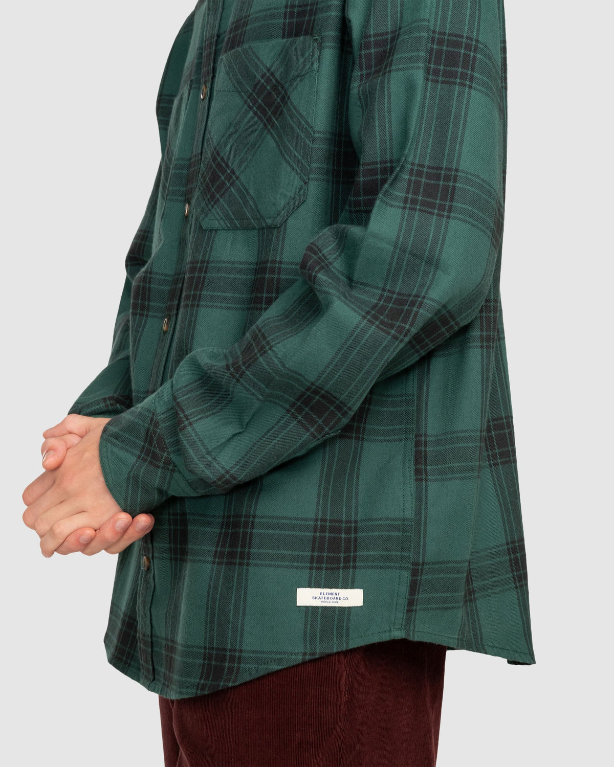 Mens Compass Flannel Shirt