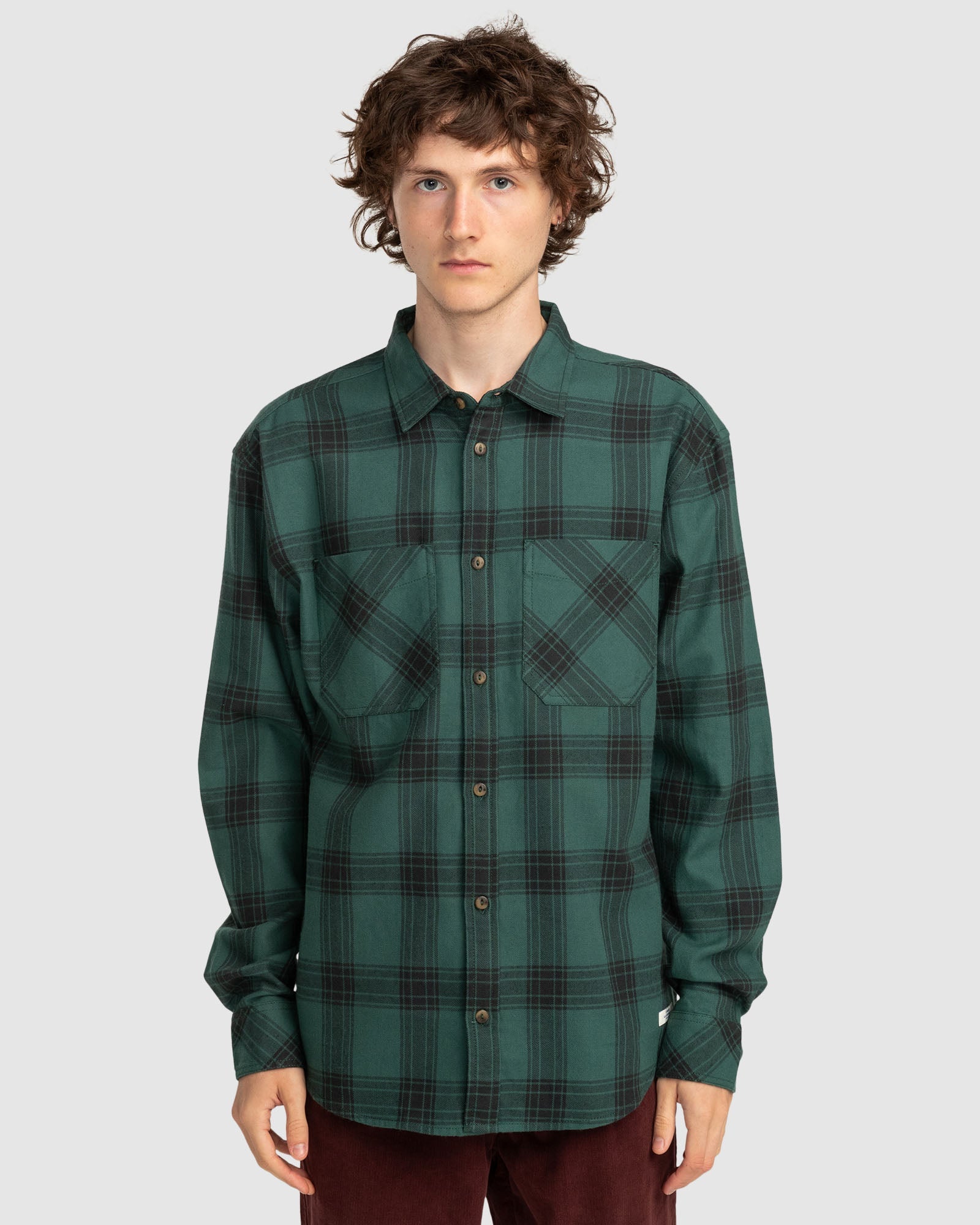 Mens Compass Flannel Shirt