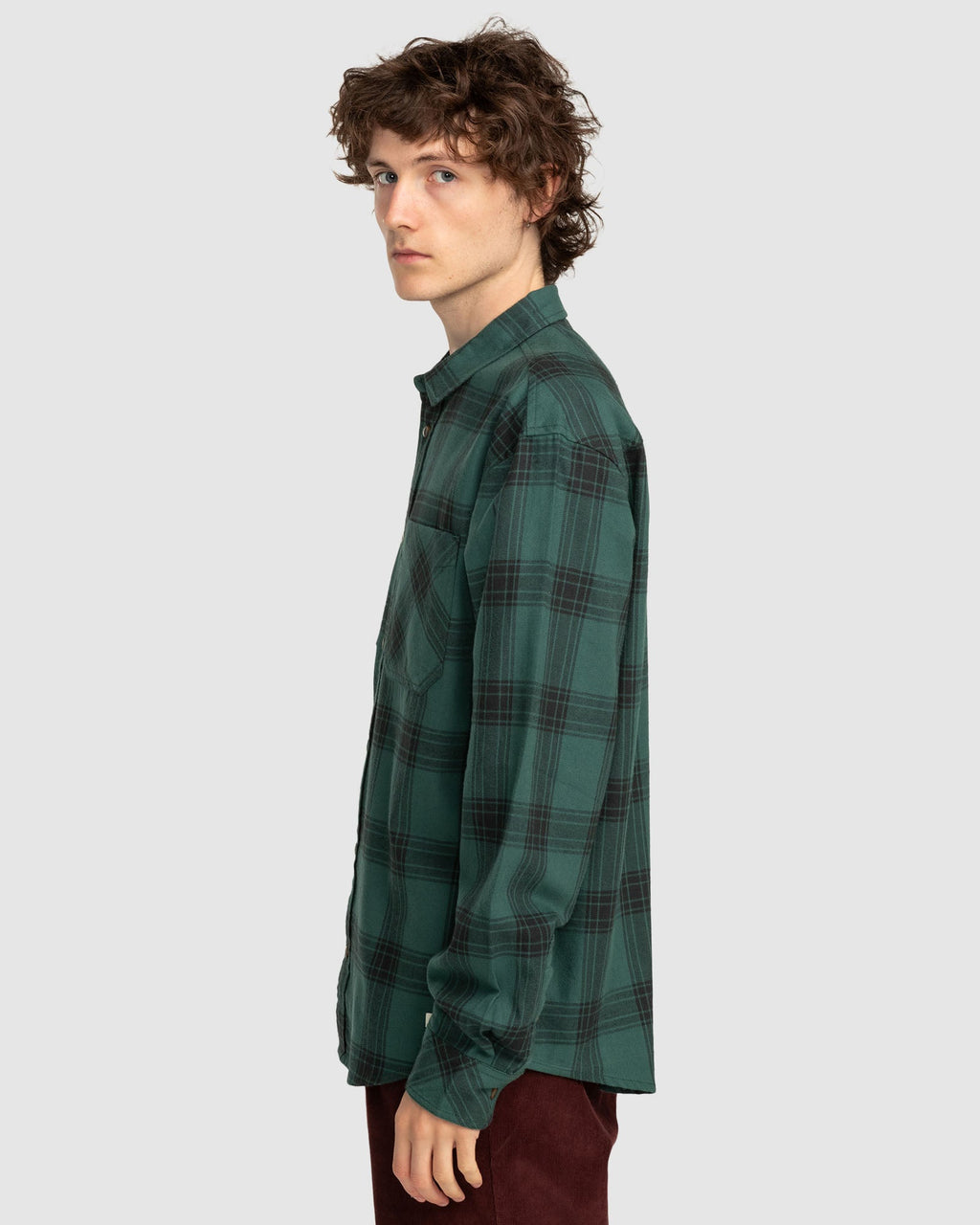 Mens Compass Flannel Shirt