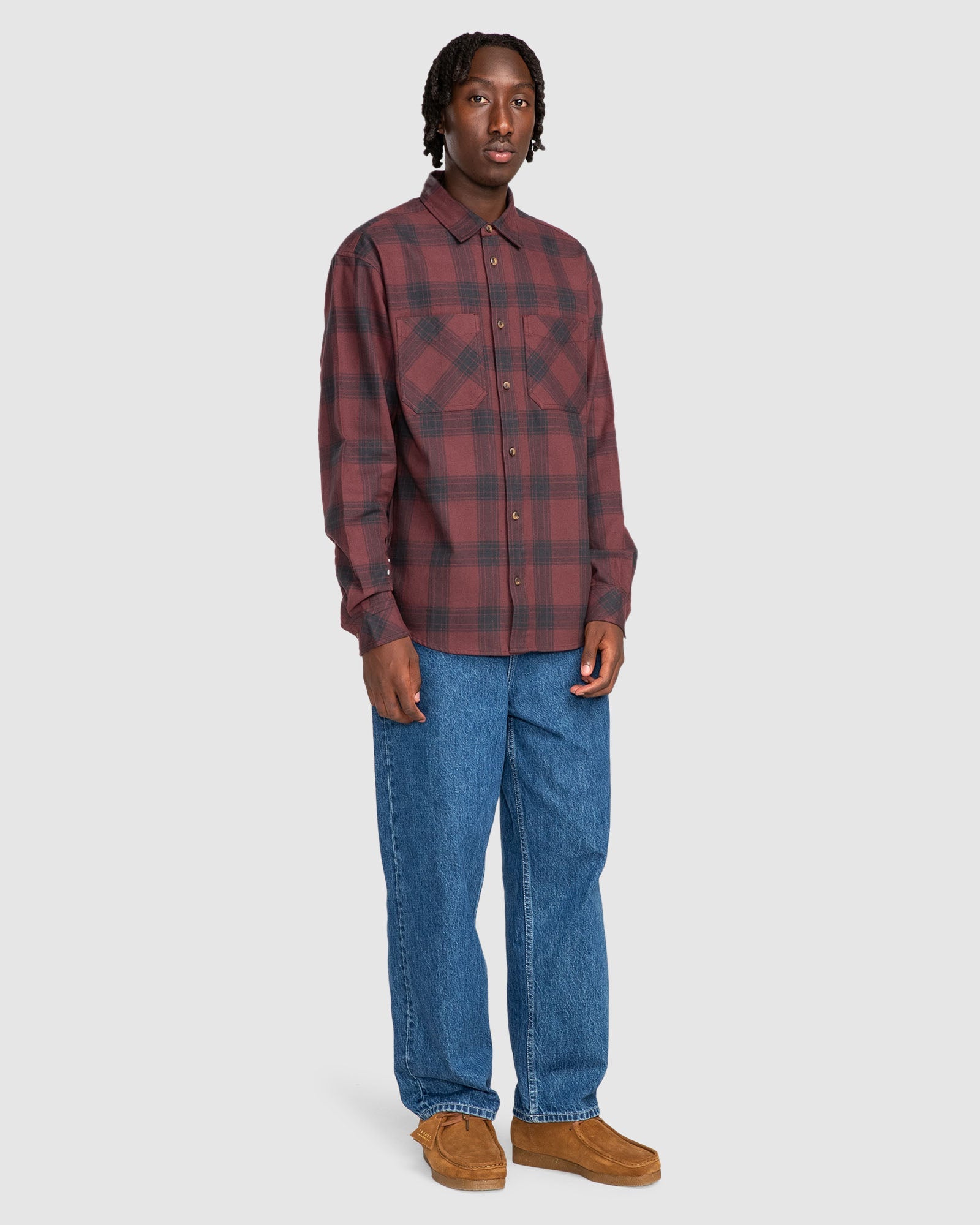 Mens Compass Flannel Shirt