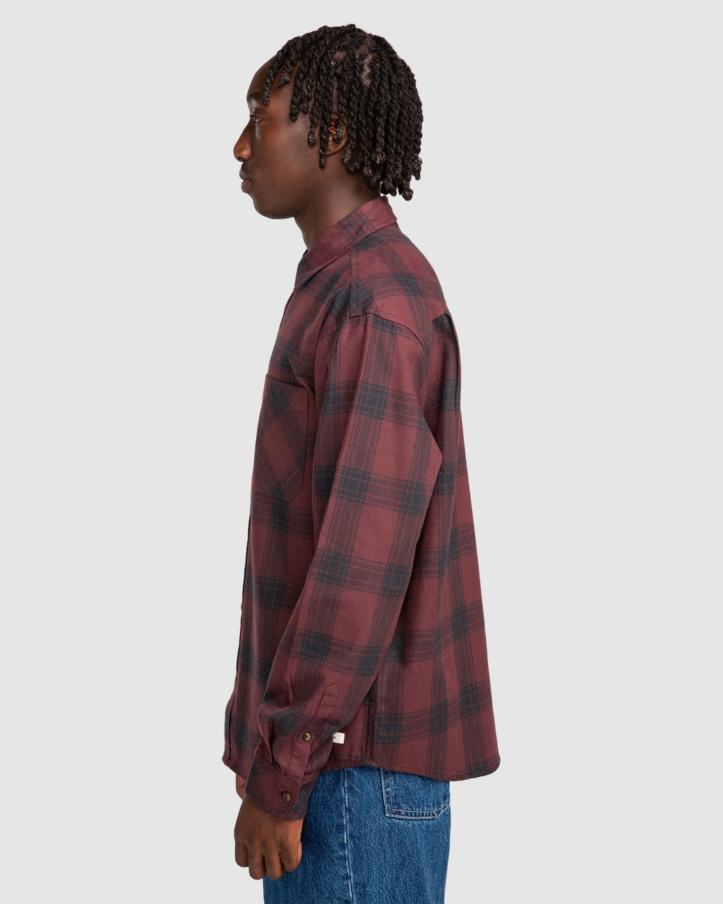 Mens Compass Flannel Shirt