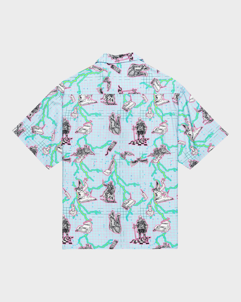 Mens Ffnc Lightning Resort Short Sleeve Shirt