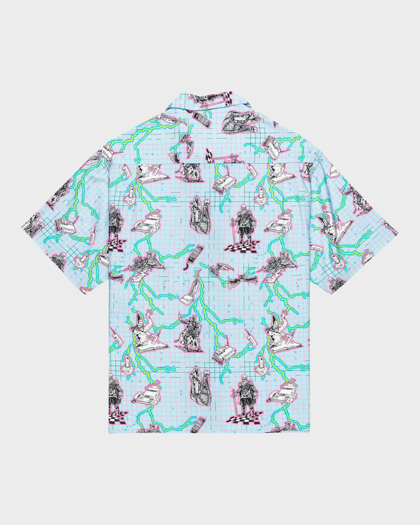 Mens Ffnc Lightning Resort Short Sleeve Shirt