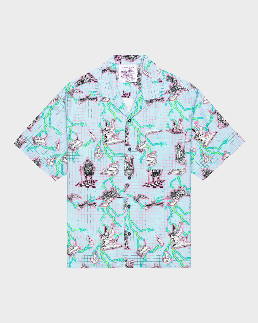 Mens Ffnc Lightning Resort Short Sleeve Shirt