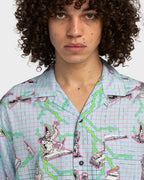 Mens Ffnc Lightning Resort Short Sleeve Shirt