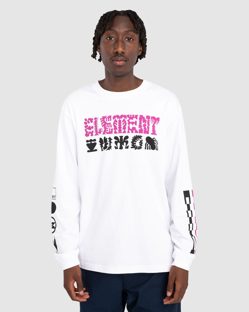 Mens Awake Long Sleeve T-Shirt