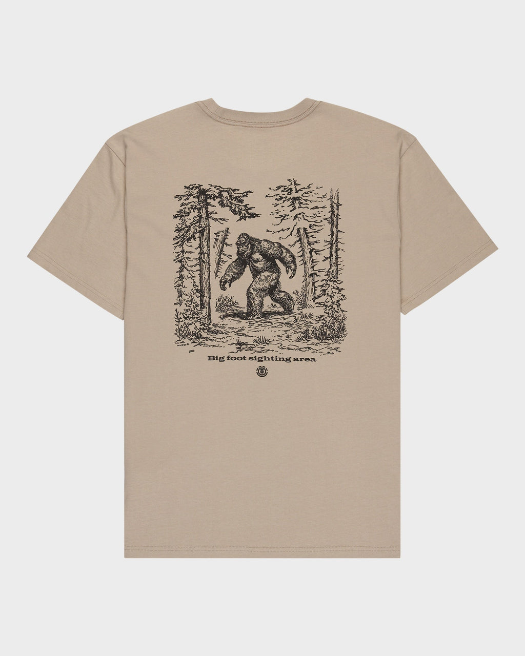 Mens Bigfoot Walking T-Shirt