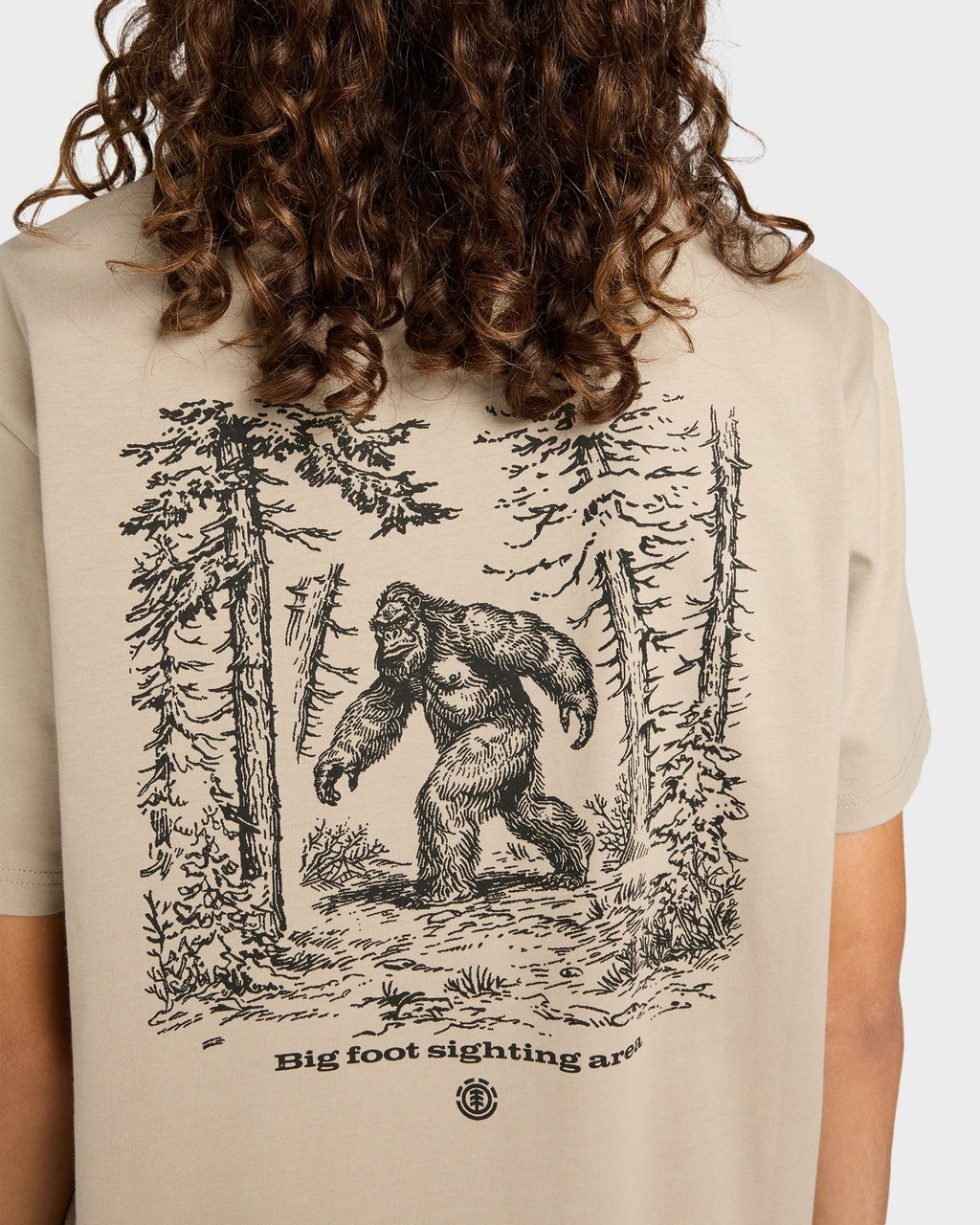 Mens Bigfoot Walking T-Shirt