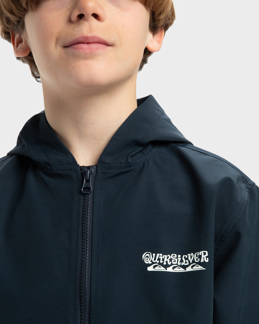 Boys 8-16 Rain Cloud Coach Jacket