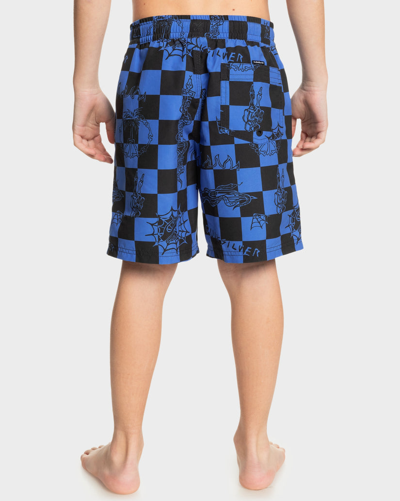Boys 8-16 Beach Bones Volley Swim Shorts