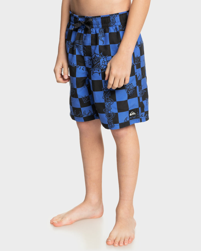 Boys 8-16 Beach Bones Volley Swim Shorts