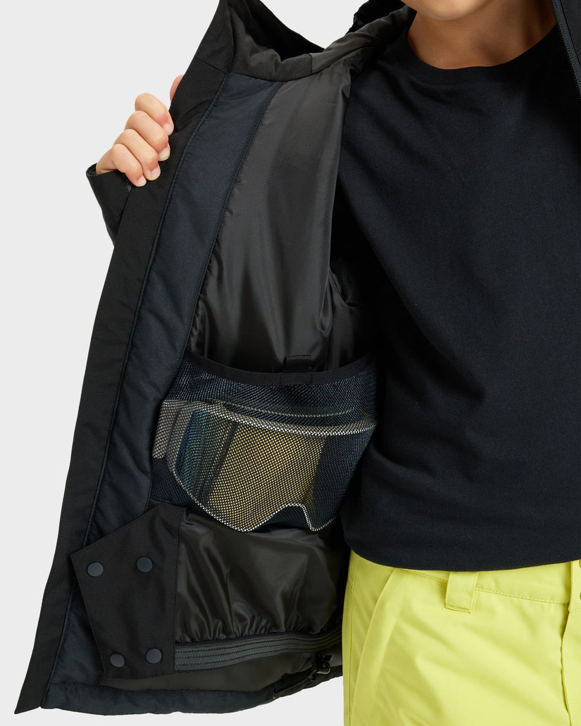 Boys 8-16 Side Hit Print Insulated Jacket