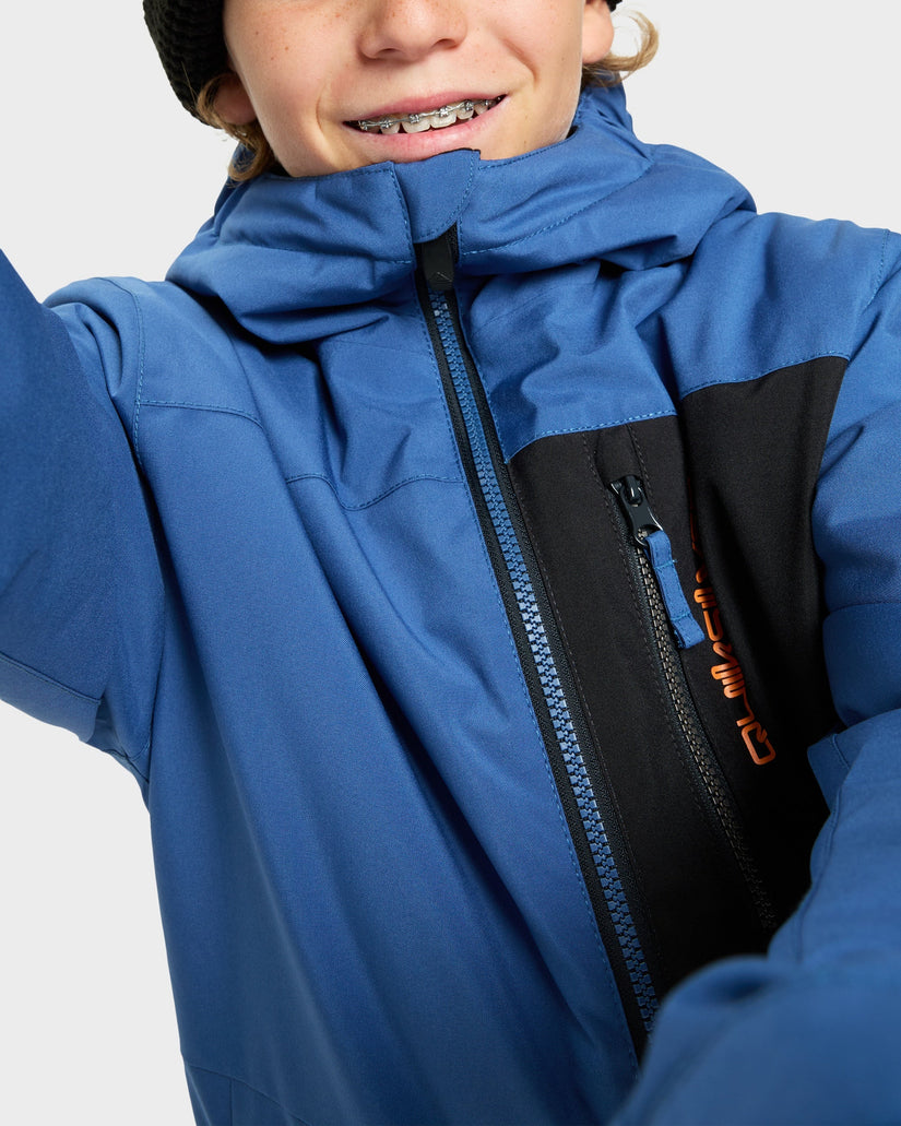 Boys 8-16 Side Hit Solid Insulated Jacket