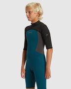 Boys 8-16 2/2mm Everyday Sessions Short Sleeve Back Zip Spring Suit